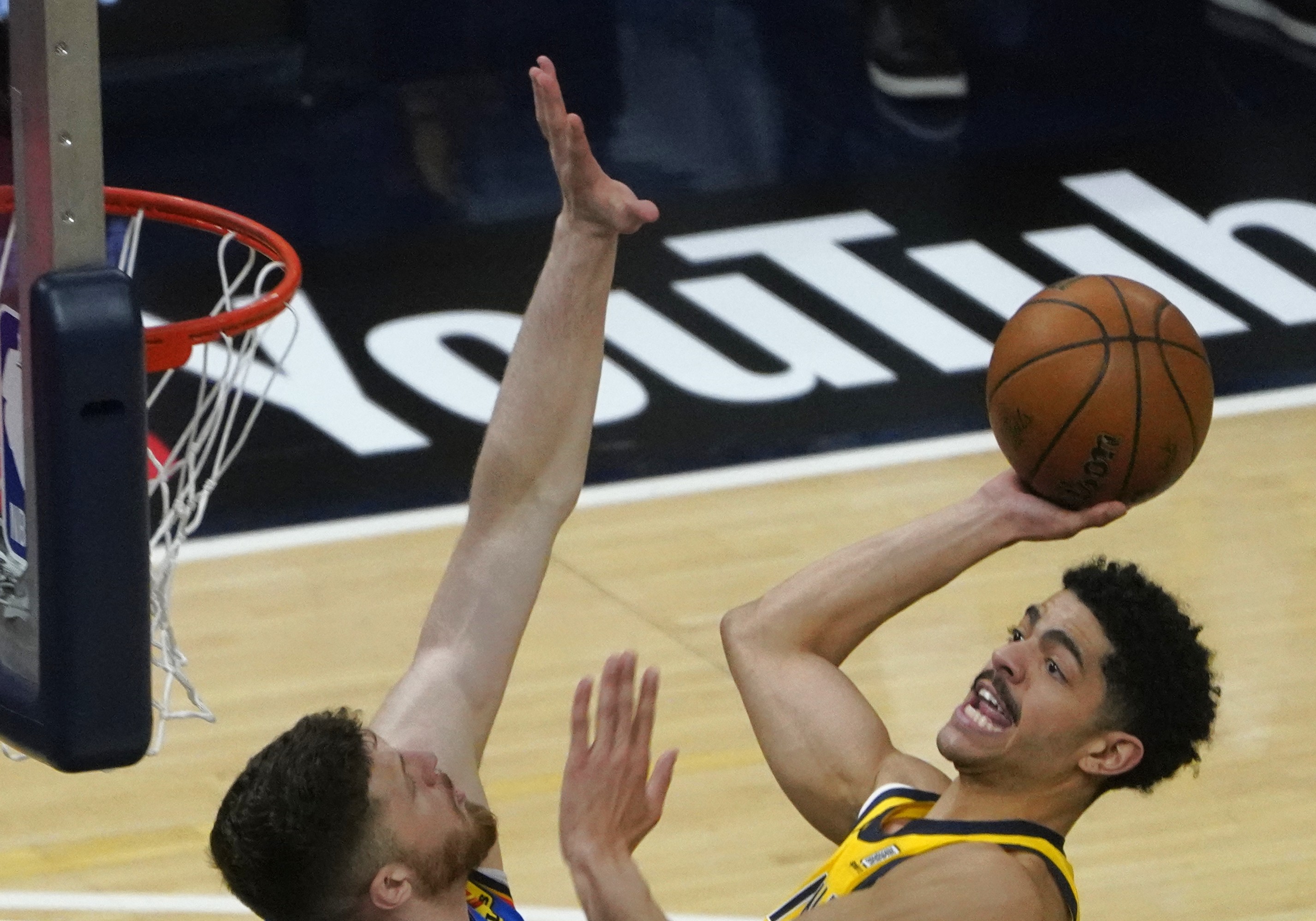 步行者力克篮网，取得3连胜