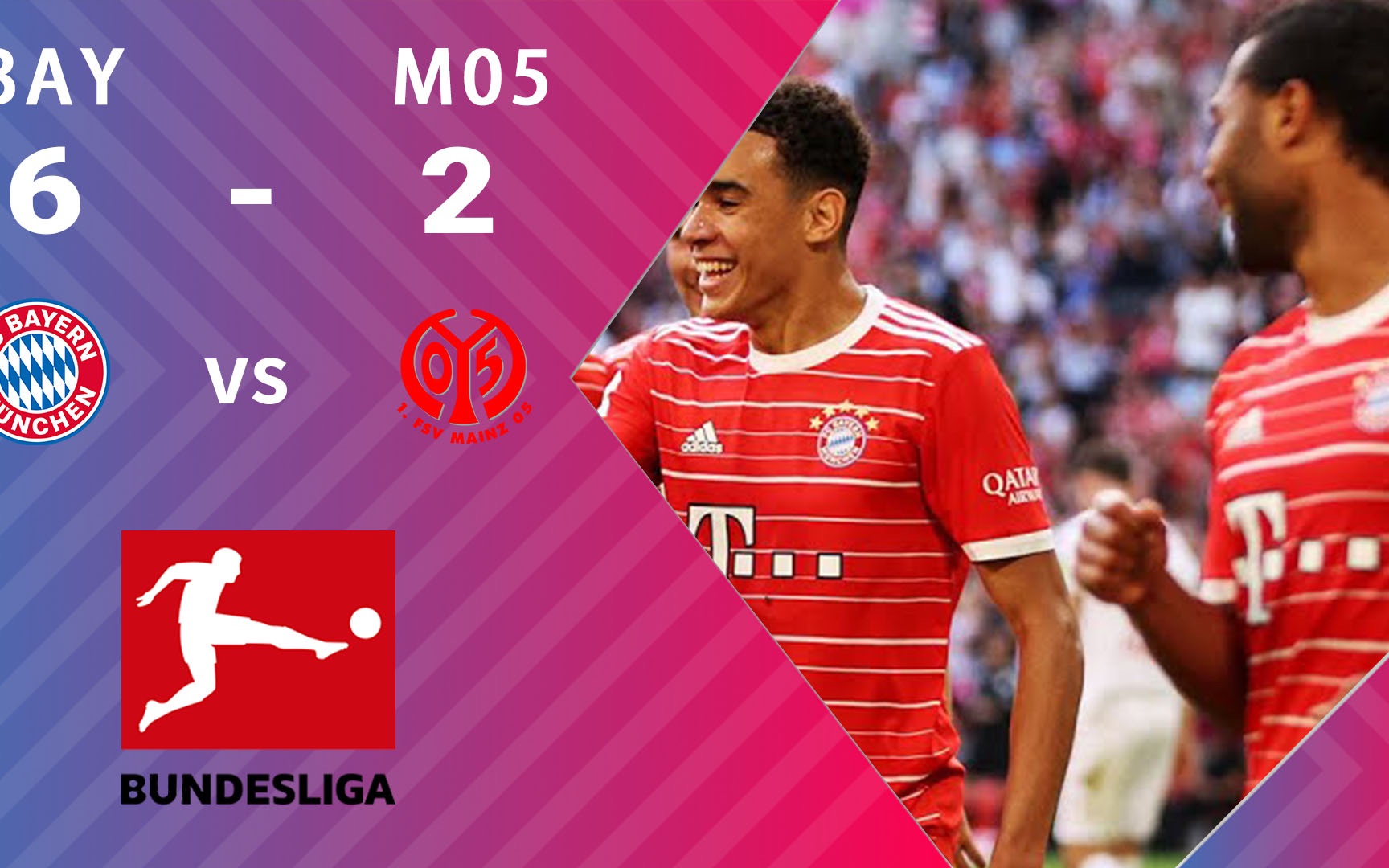 拜仁慕尼黑击败美因茨，夺得德甲联赛冠军